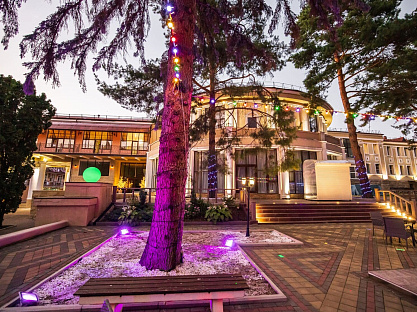 Санаторий «Радуга», Кисловодск. Территория